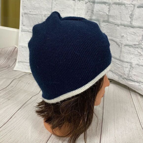 Jiffy Lube winter hat/beanie navy blue & white one size - Picture 4 of 4
